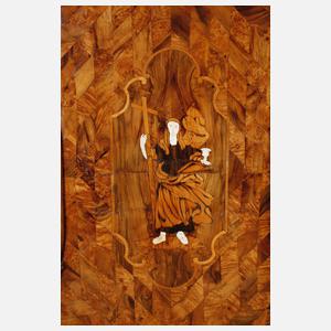 Intarsierter Barockschrank