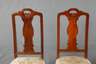 Vier Stühle im Barockstil