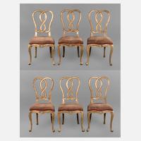 Sechs Barockstühle111