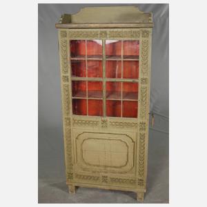 Kleiner Vitrinenschrank im Louis-seize-Stil