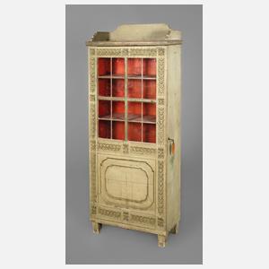 Kleiner Vitrinenschrank im Louis-seize-Stil