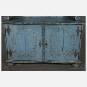 Aufsatzvitrine barock