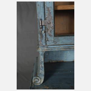 Aufsatzvitrine barock