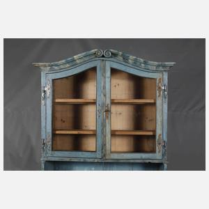 Aufsatzvitrine barock