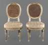 Paar klassizistische Stühle