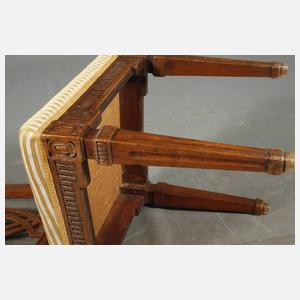 Drei Stühle Louis-seize