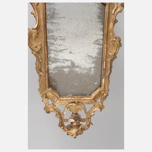 Paar Wandspiegel Rokoko
