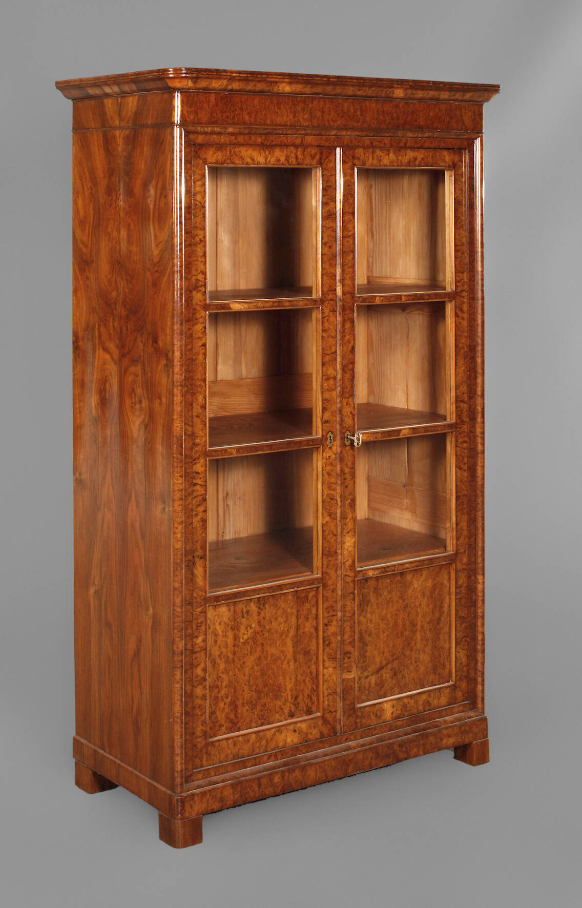 Büchervitrine Biedermeier