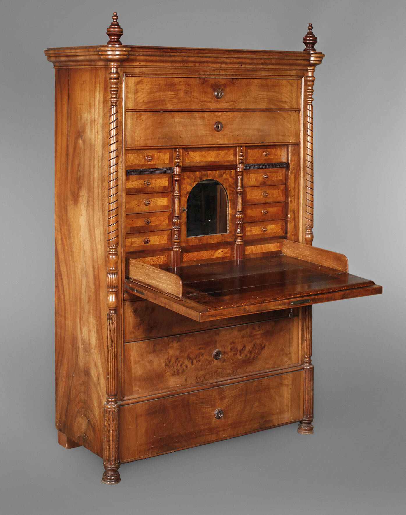 Sekretär Spätbiedermeier