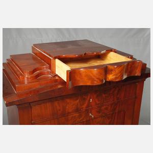 Biedermeierschrank Mahagoni