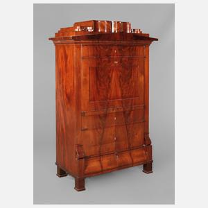 Biedermeierschrank Mahagoni