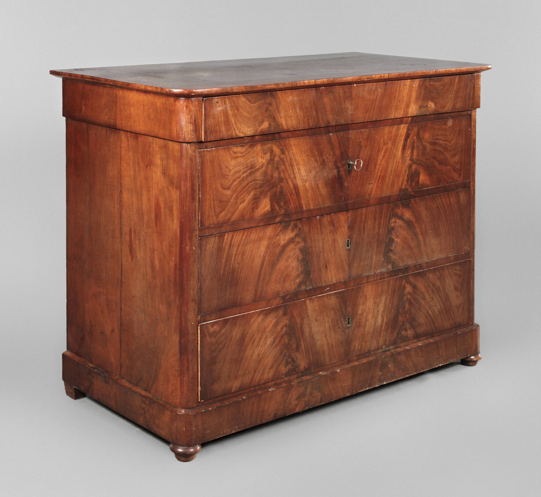 Biedermeierkommode Mahagoni