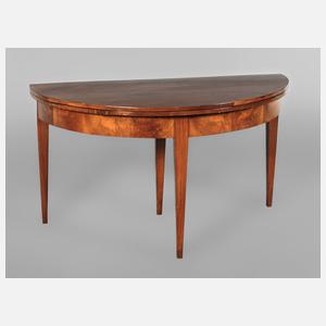 Großer Demi-Lune-Tisch