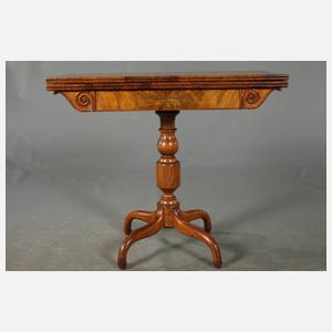 Biedermeierspieltisch