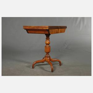 Biedermeierspieltisch