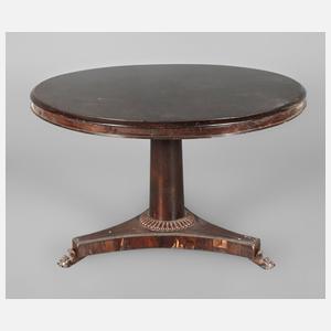 Runder Biedermeiertisch