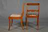 Zwei + zwei Stühle Biedermeier