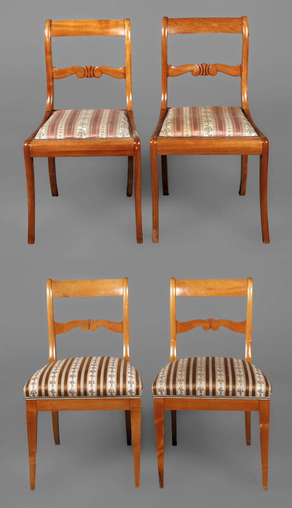 Zwei + zwei Stühle Biedermeier