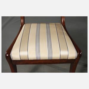 Vier Stühle Spätbiedermeier