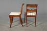 Vier Stühle Spätbiedermeier