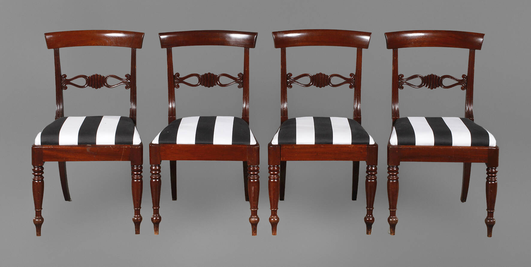 Vier Biedermeierstühle