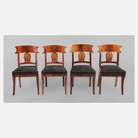 Vier Stühle Biedermeier111