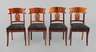 Vier Stühle Biedermeier