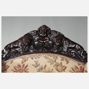 Paar Ohrenbackensessel