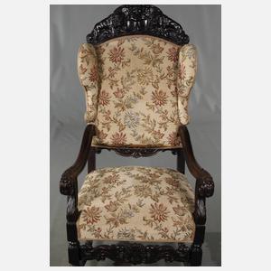 Paar Ohrenbackensessel