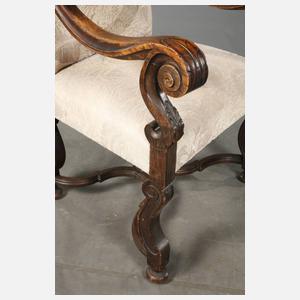 Sessel im Barockstil