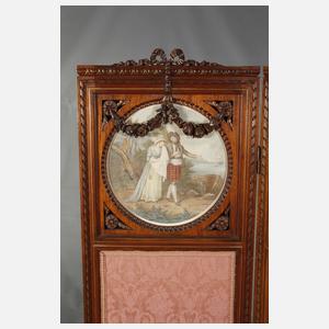 Klassizistischer Paravent