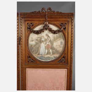 Klassizistischer Paravent