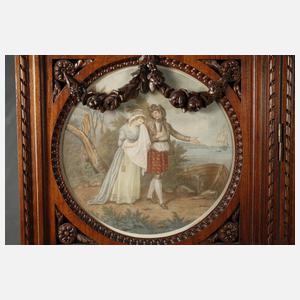 Klassizistischer Paravent