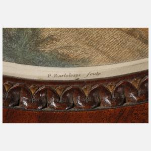 Klassizistischer Paravent