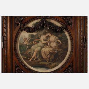 Klassizistischer Paravent