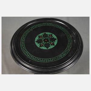 Blumentisch mit Malachitplatte