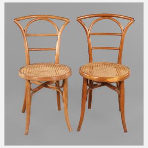 Paar Stühle Bugholz