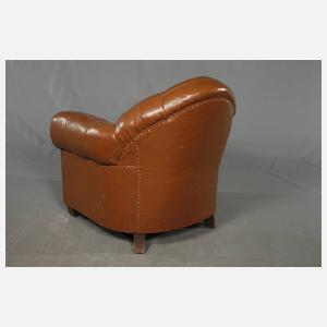 Ledersessel Art déco