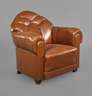 Ledersessel Art déco