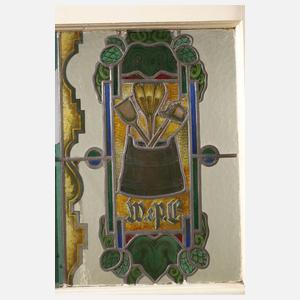 Große Bleiverglasung