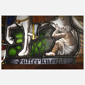 Bleiverglasung Heiliger Martin