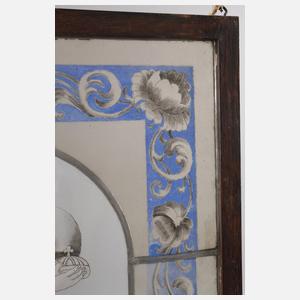 Paar Bleiglasfenster