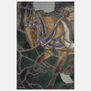 Großes Bleiglasfenster