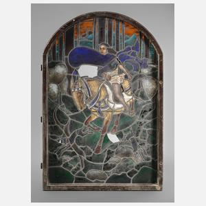 Großes Bleiglasfenster