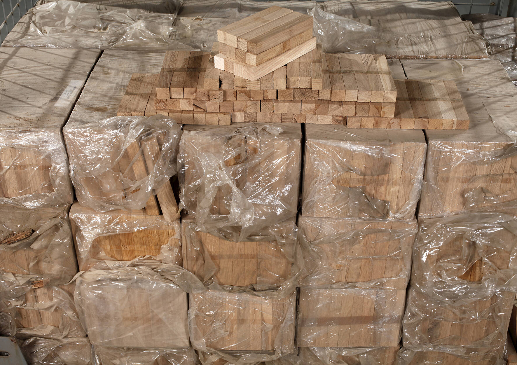 Industrie-Parkett Eiche ca. 50 qm