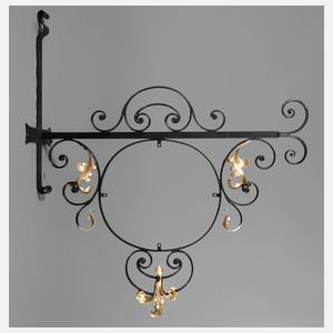 Werbeausleger Schmiedeeisen