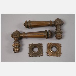 Posten Türbeschläge aus dem Wettiner Hof