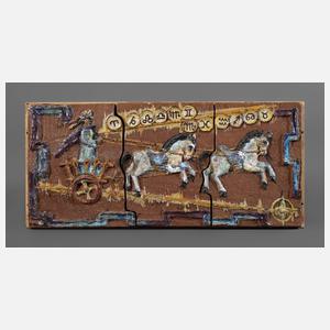 Wandrelief Terrakotta