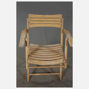 Vier Klappstühle Naether