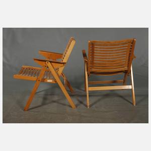 Drei „REX“ Klappstühle